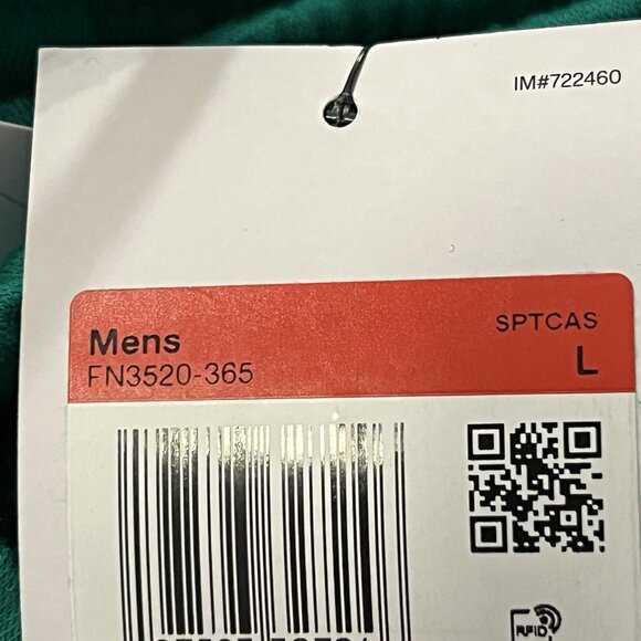 Nike Shorts Size Large Mens Green Club French Terry Flow $55 - Picture 9 of 9